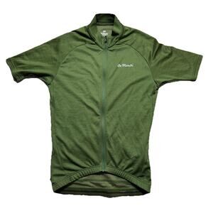DeMARCHI SMARTWOOL CLASSICA CYCLING JERSEY GREEN SZ XS MADE IN ITALY $140